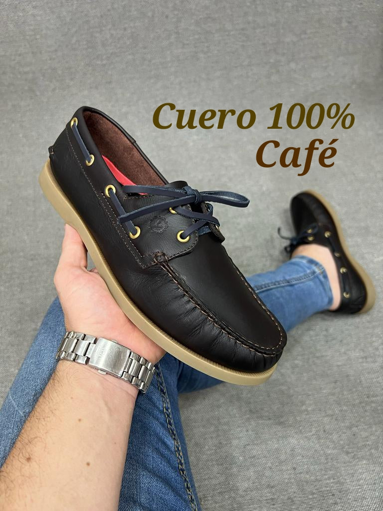 ZAPATOS DE HOMBRE SPERRY CUERO NEGRO X CAFE SP01EM2 – calzadovalvios.com