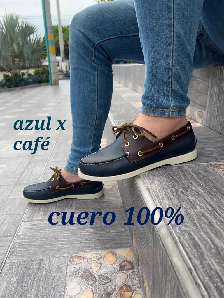 ZAPATOS DE HOMBRE SPERRY MIEL POR AZUL SINTEM135 – calzadovalvios.com